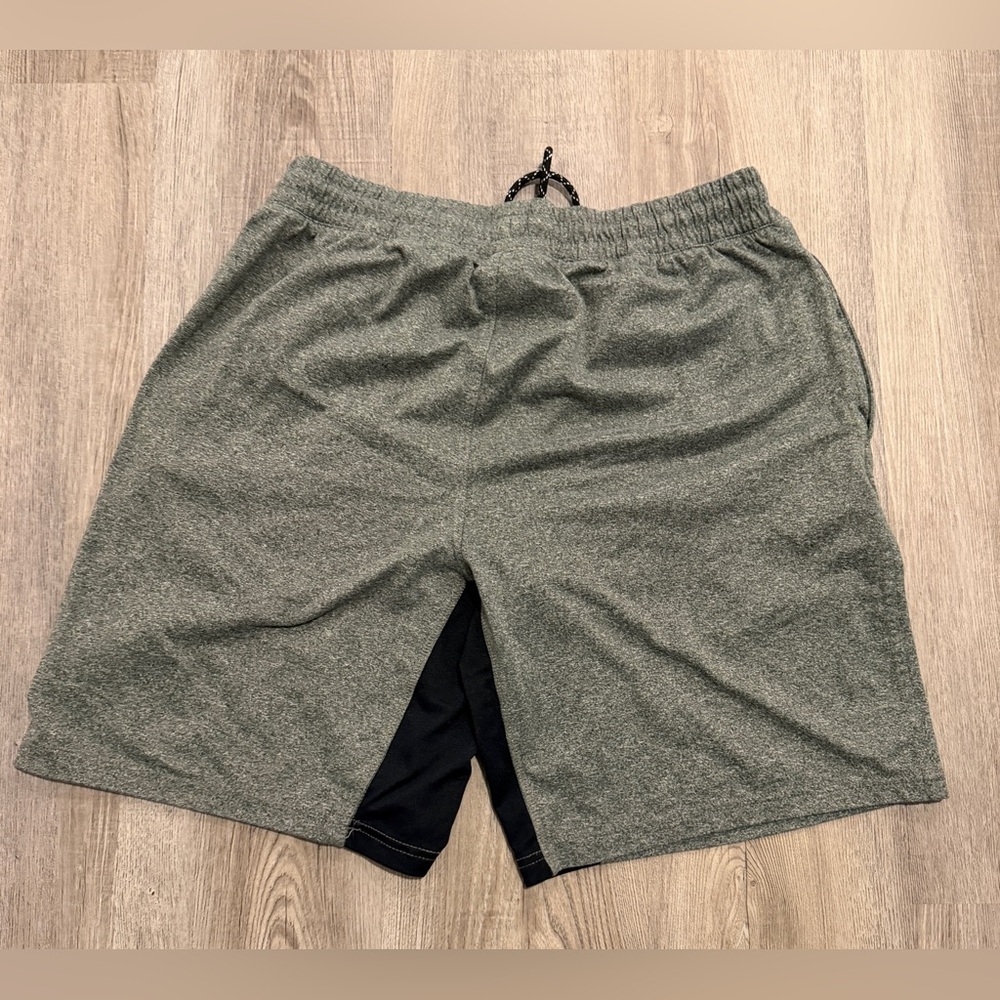 Balance Collection Men's Heather Gray Athletic Shorts - Picture 3 of 3